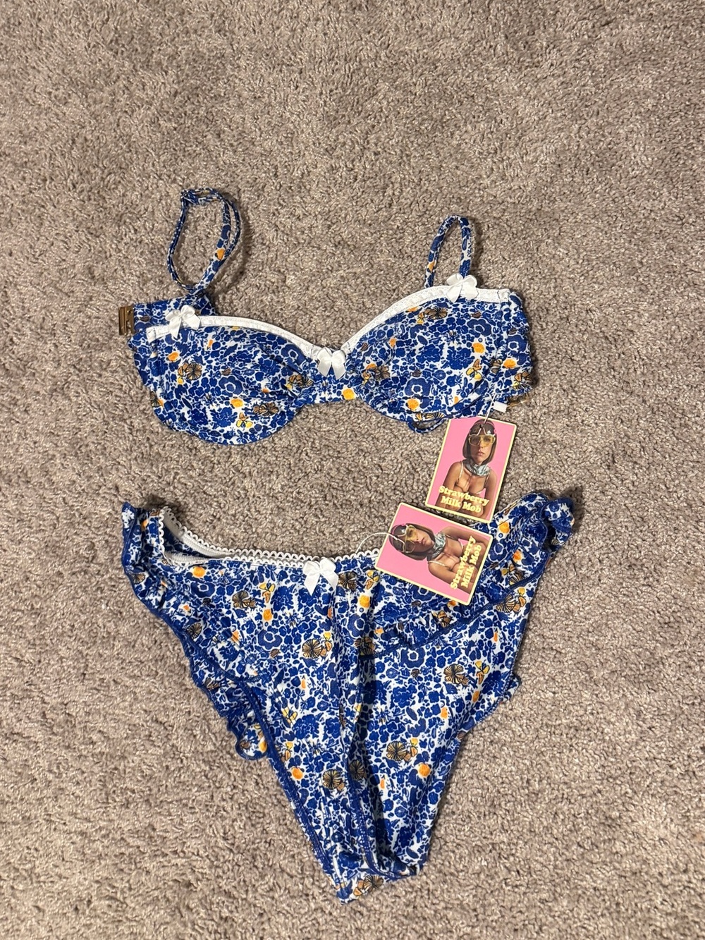 Strawberry Milk Mob Mykonos Bikini